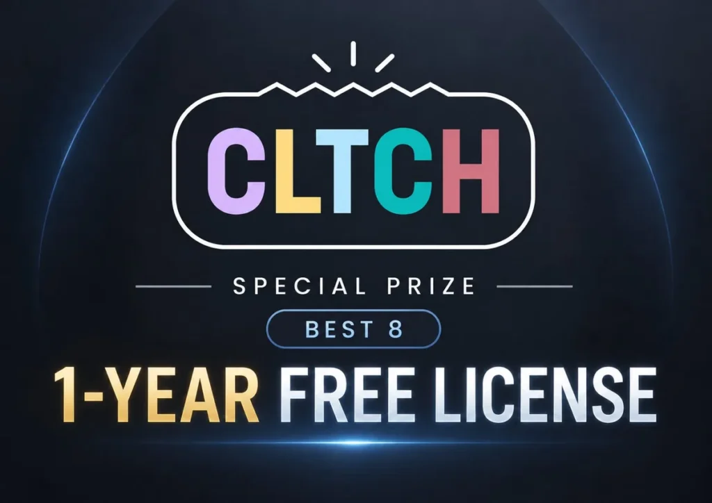 CLTCH SPECIAL PRIZE BEST 8 1-YEAR FREE LICENSE